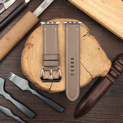 Buttero Leather | Heavy-Duty Apple Watch Strap | 植鞣牛皮系列 | 厚身款iWatch錶帶