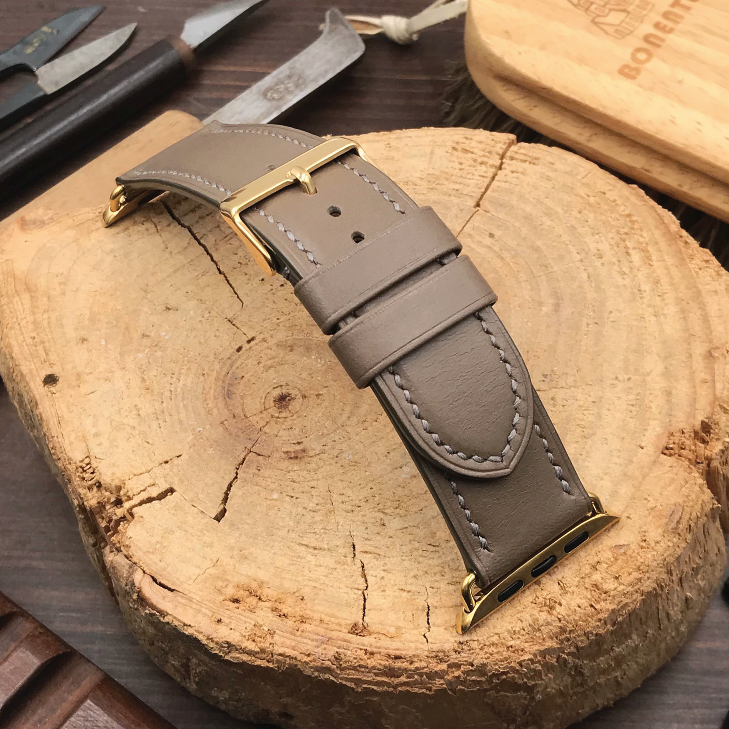 Buttero Leather | Lightweight Apple Watch Strap | 植鞣牛皮系列 | 輕盈款iWatch錶帶
