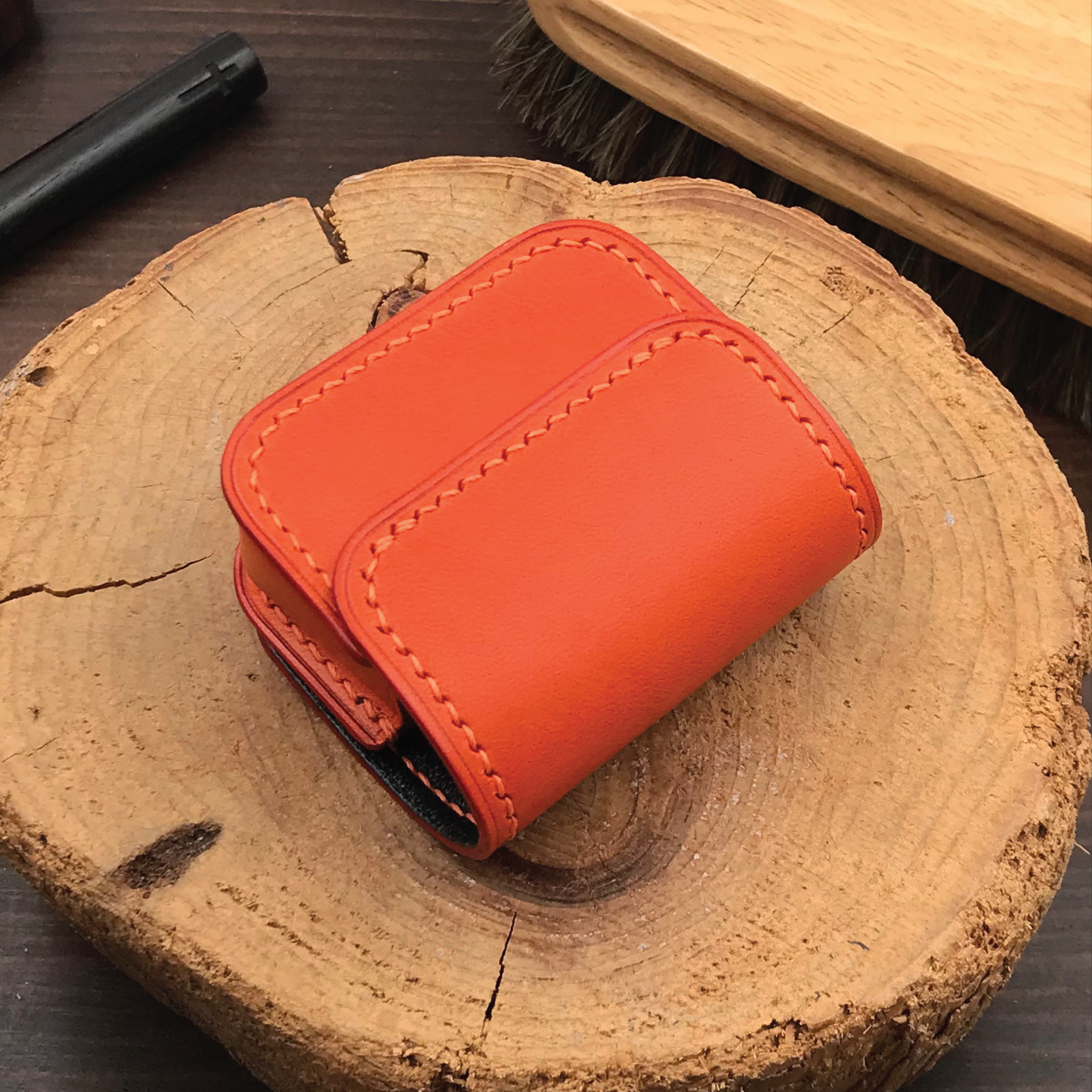 Buttero Leather | Airpod Case | 植鞣牛皮系列 | 蘋果耳機保護套
