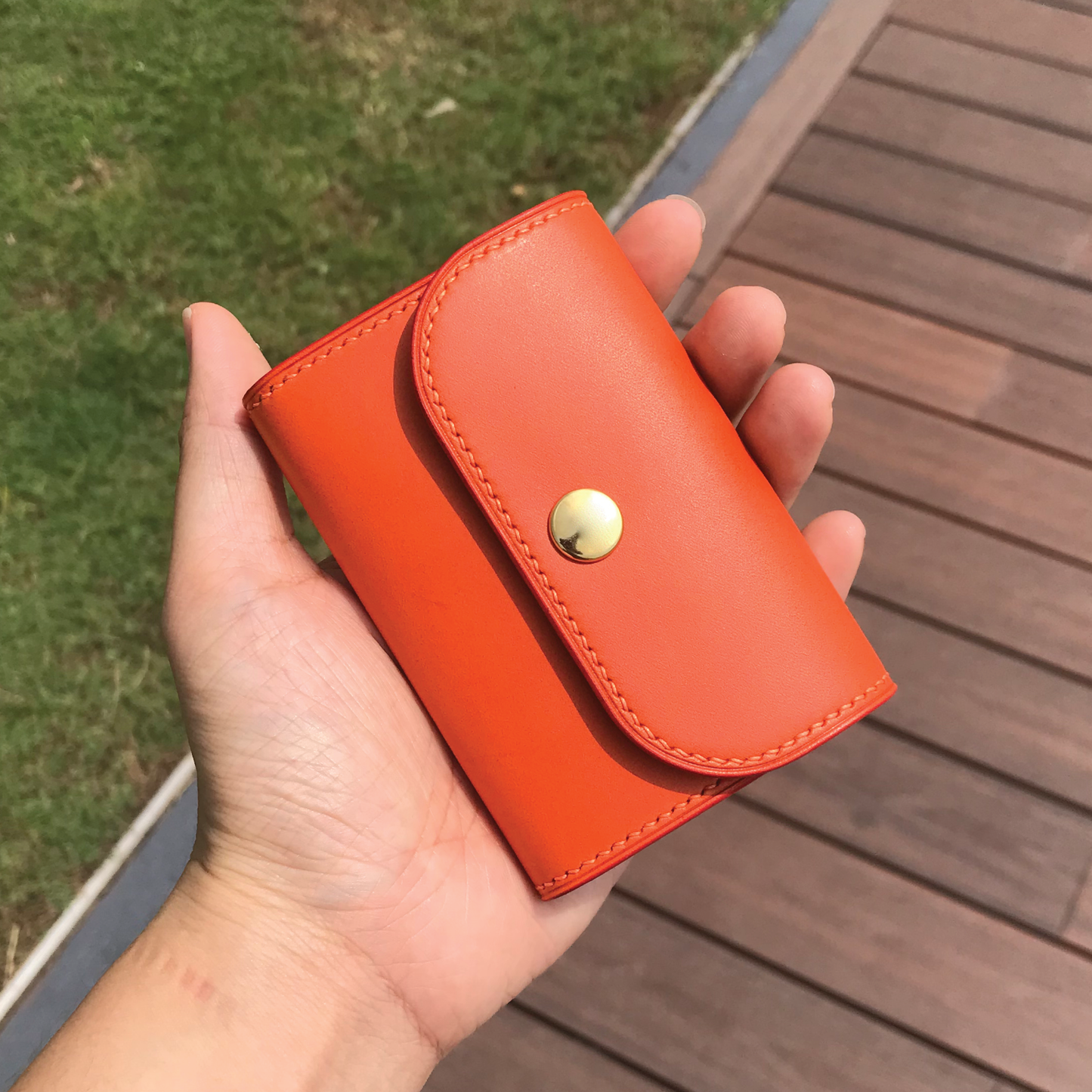 Buttero Leather | Tri-fold Keyholder | 植鞣牛皮系列 | 三摺鎖匙包