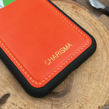 Buttero Leather | Card Slot iPhone Case | 植鞣牛皮系列 | 卡位手機殼