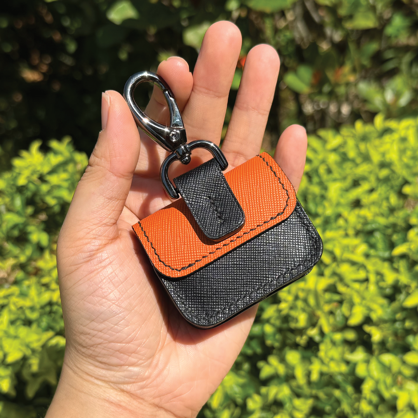 Saffiano Leather | Airpod Case | 十字紋牛皮系列 | 蘋果耳機保護套