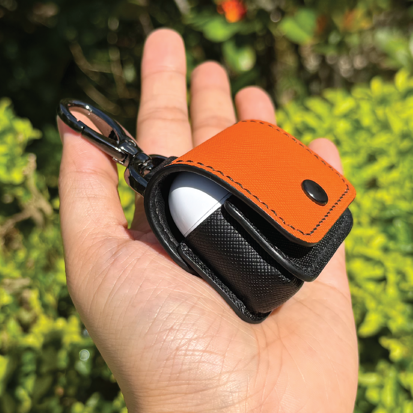 Saffiano Leather | Airpod Case | 十字紋牛皮系列 | 蘋果耳機保護套