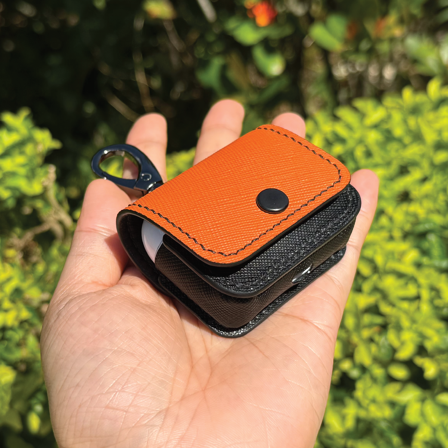 Saffiano Leather | Airpod Case | 十字紋牛皮系列 | 蘋果耳機保護套