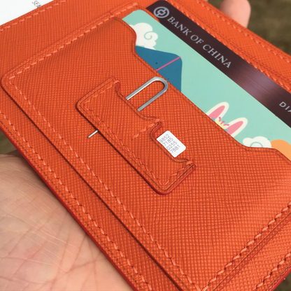 Saffiano Leather | Simple Passport Holder | 十字紋牛皮系列 | 簡約護照套