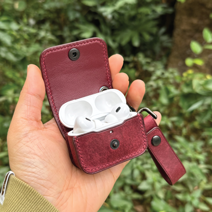 Pueblo Leather | AirPods Case | 磨砂牛皮系列 | 蘋果耳機保護套
