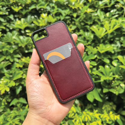 Buttero Leather | Card Slot iPhone Case | 植鞣牛皮系列 | 卡位手機殼