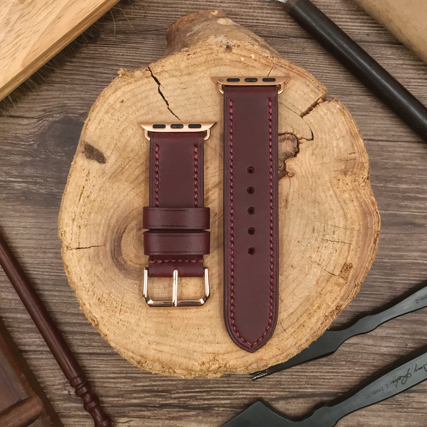 Buttero Leather | Lightweight Apple Watch Strap | 植鞣牛皮系列 | 輕盈款iWatch錶帶
