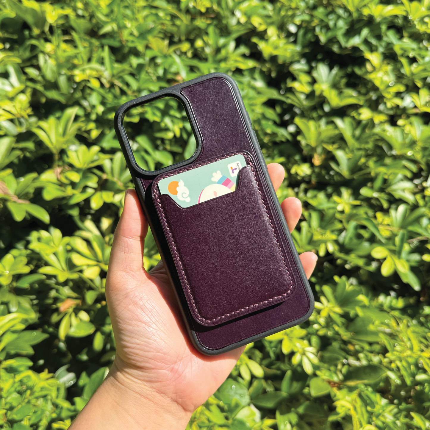 Tochigi Leather | MagSafe Cardholder | 栃木牛皮系列 | 磁吸卡套