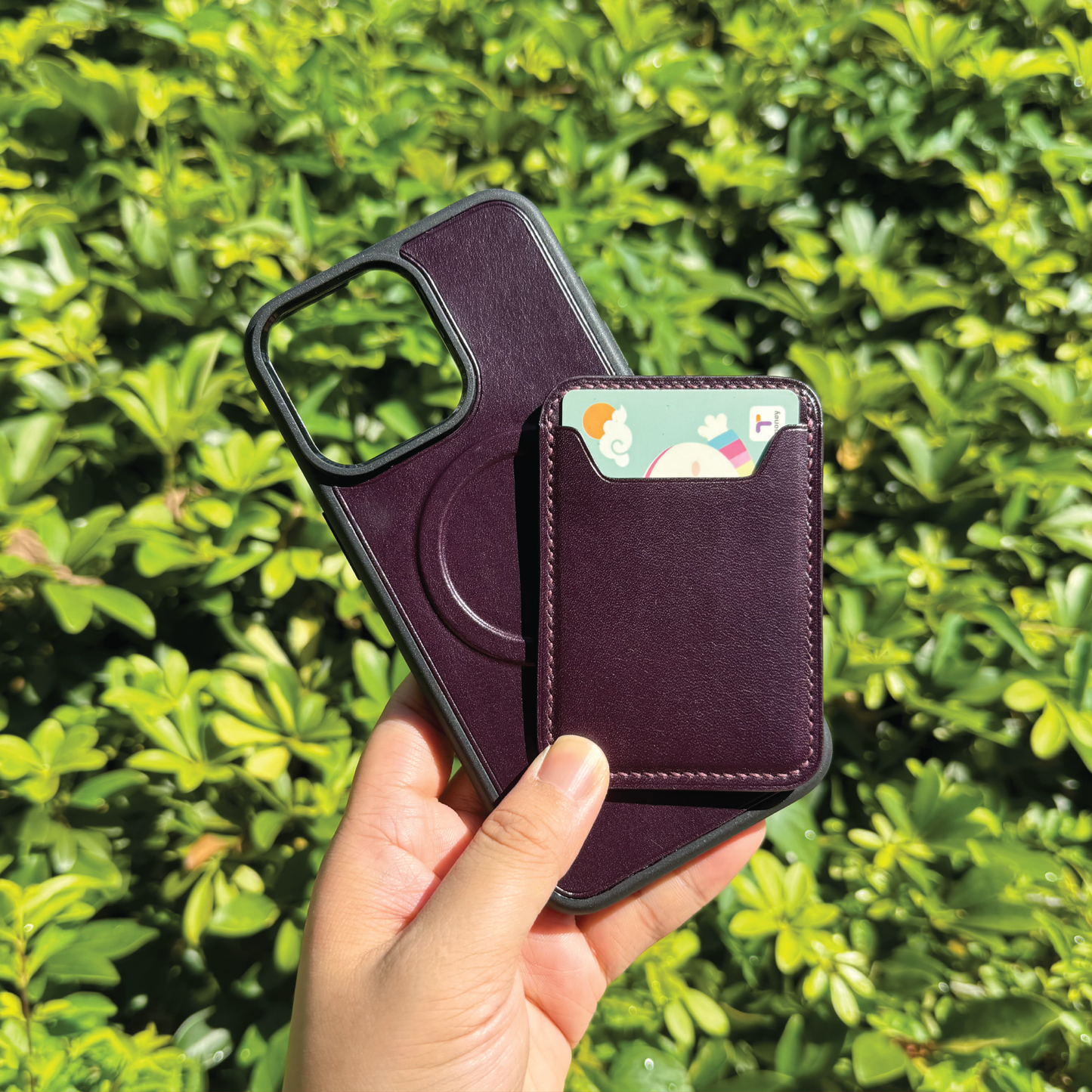 Tochigi Leather | MagSafe Cardholder | 栃木牛皮系列 | 磁吸卡套