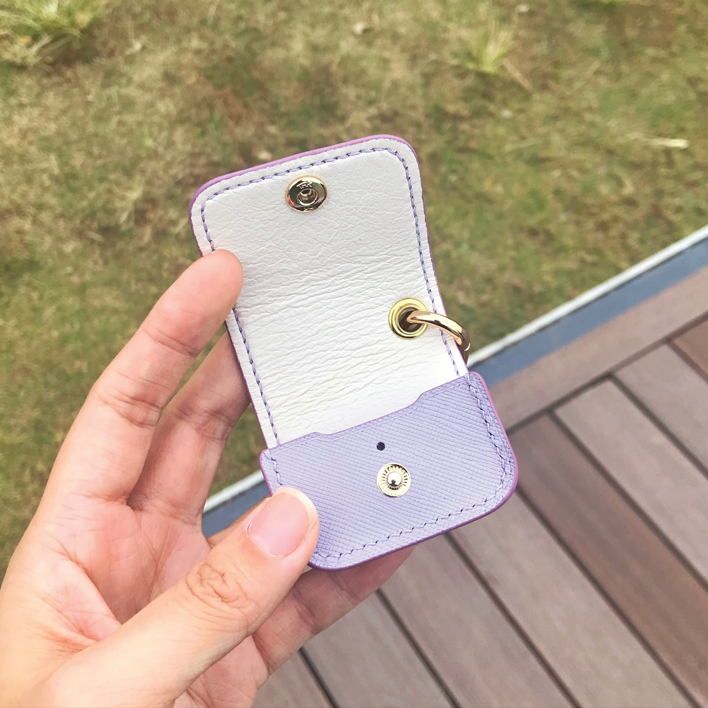 Saffiano Leather | Airpod Case | 十字紋牛皮系列 | 蘋果耳機保護套