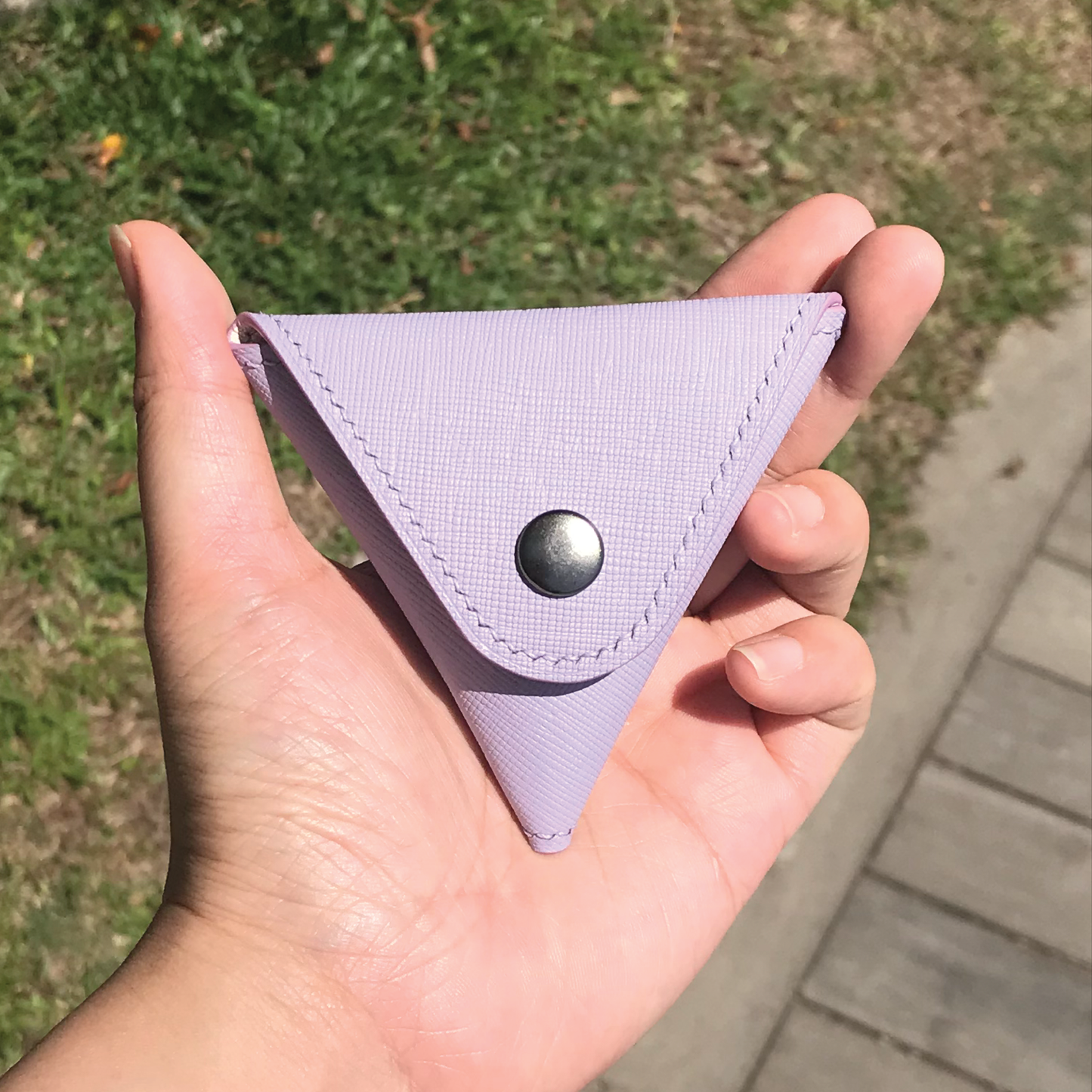 Saffiano Leather | Double-Sided Open Purse