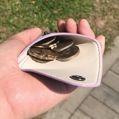 Saffiano Leather | Double-Sided Open Purse