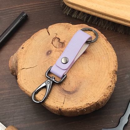 Saffiano Leather | Belt Loop Keyring | 十字紋牛皮系列 | 皮帶鎖匙扣