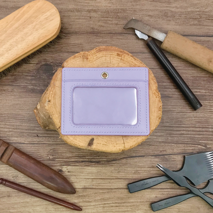 Saffiano Leather | ID Cardholder with Lanyard | Vertical, Horizontal Style | 十字紋牛皮系列 | 掛頸職員卡套 | 直款橫款