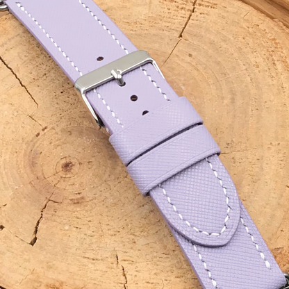 Saffiano Leather | Lightweight Apple Watch Strap | 十字紋牛皮系列 | 輕盈款iWatch錶帶