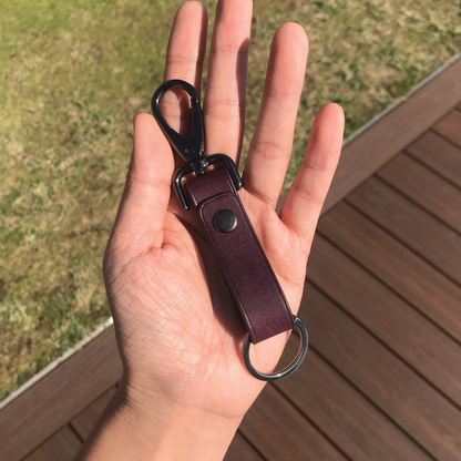 Pueblo Leather | Belt Loop Keyring | 磨砂牛皮系列 | 皮帶鎖匙扣