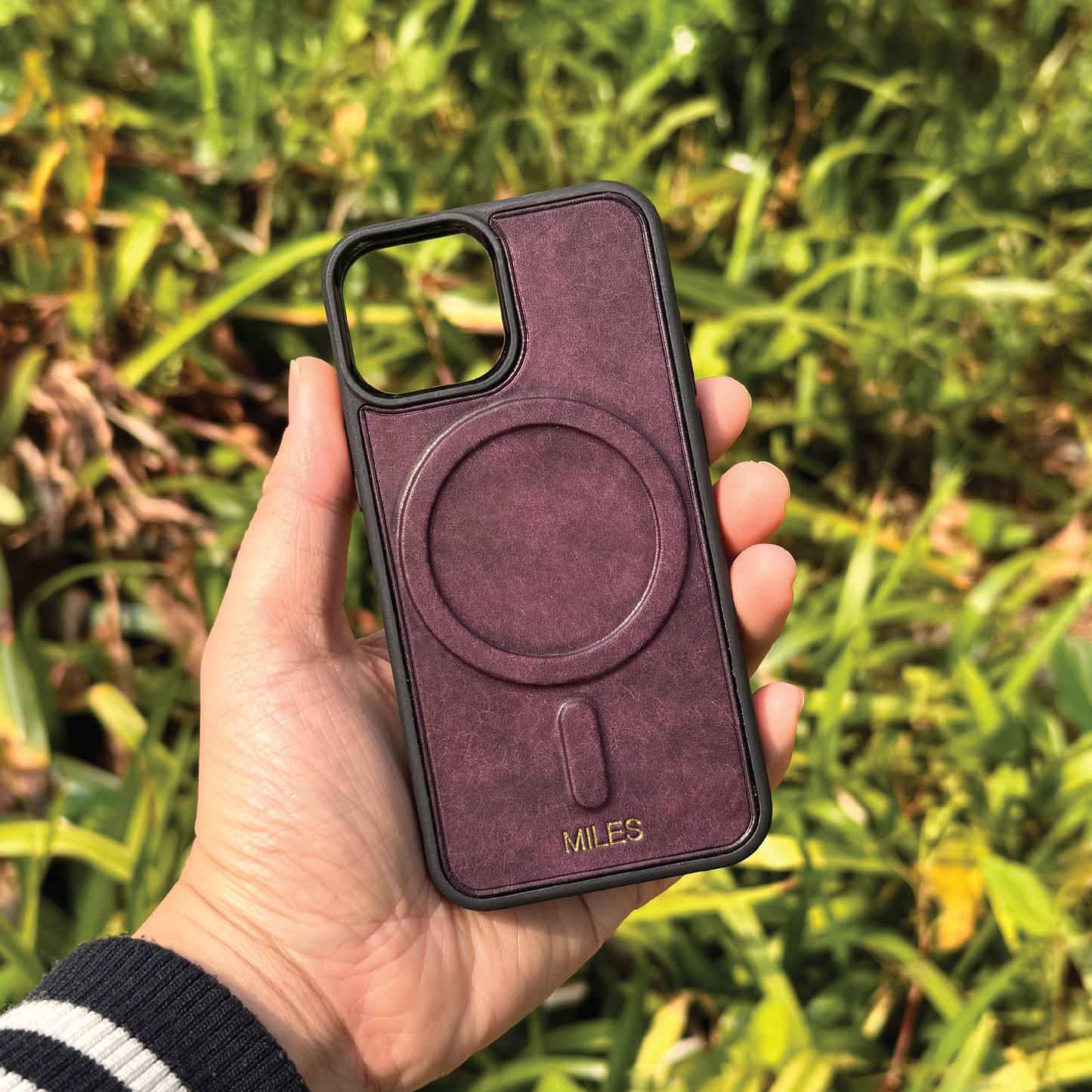 Pueblo Leather | MagSafe Compatible iPhone Case | 磨砂牛皮系列 | 磁吸手機殼