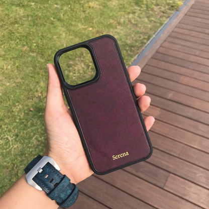 Pueblo Leather | MagSafe Compatible iPhone Case | 磨砂牛皮系列 | 磁吸手機殼