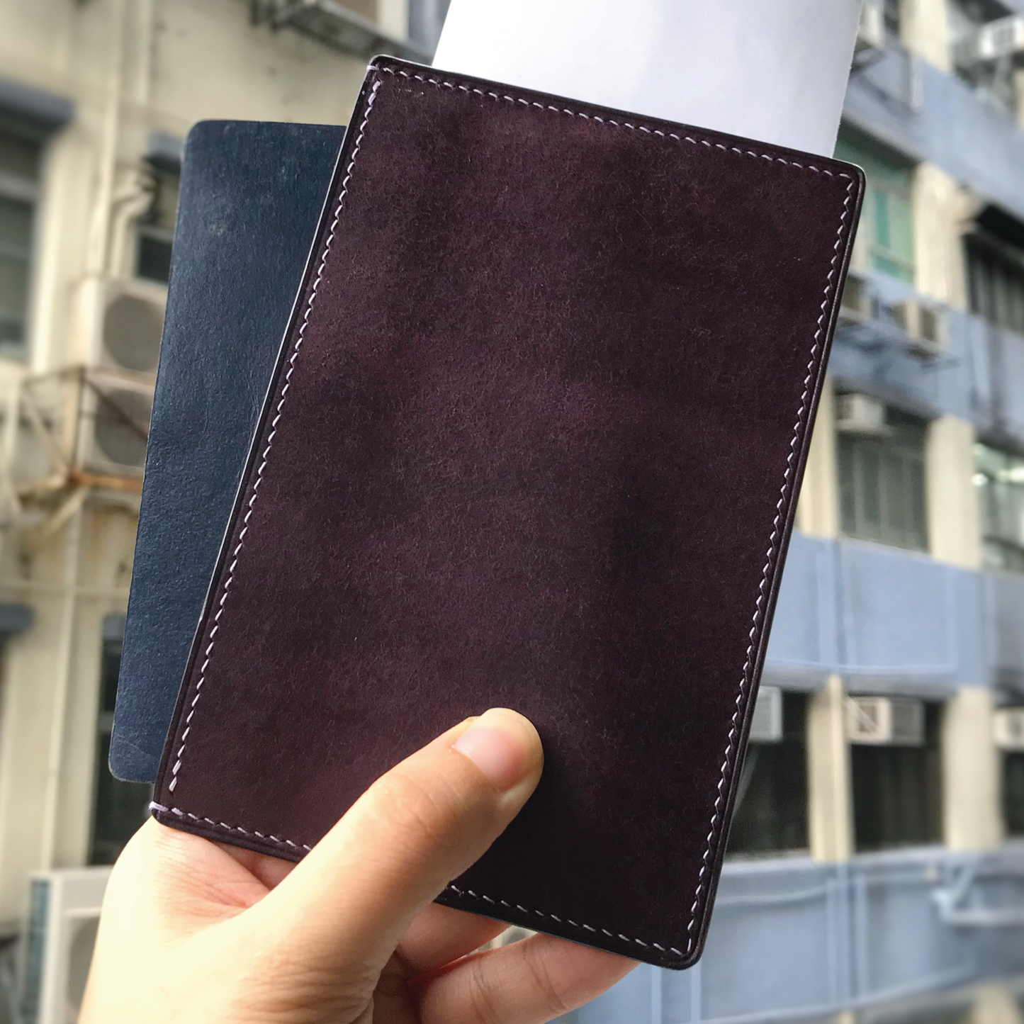 Pueblo Leather | Simple Passport Holder | 磨砂牛皮系列 | 簡約護照套