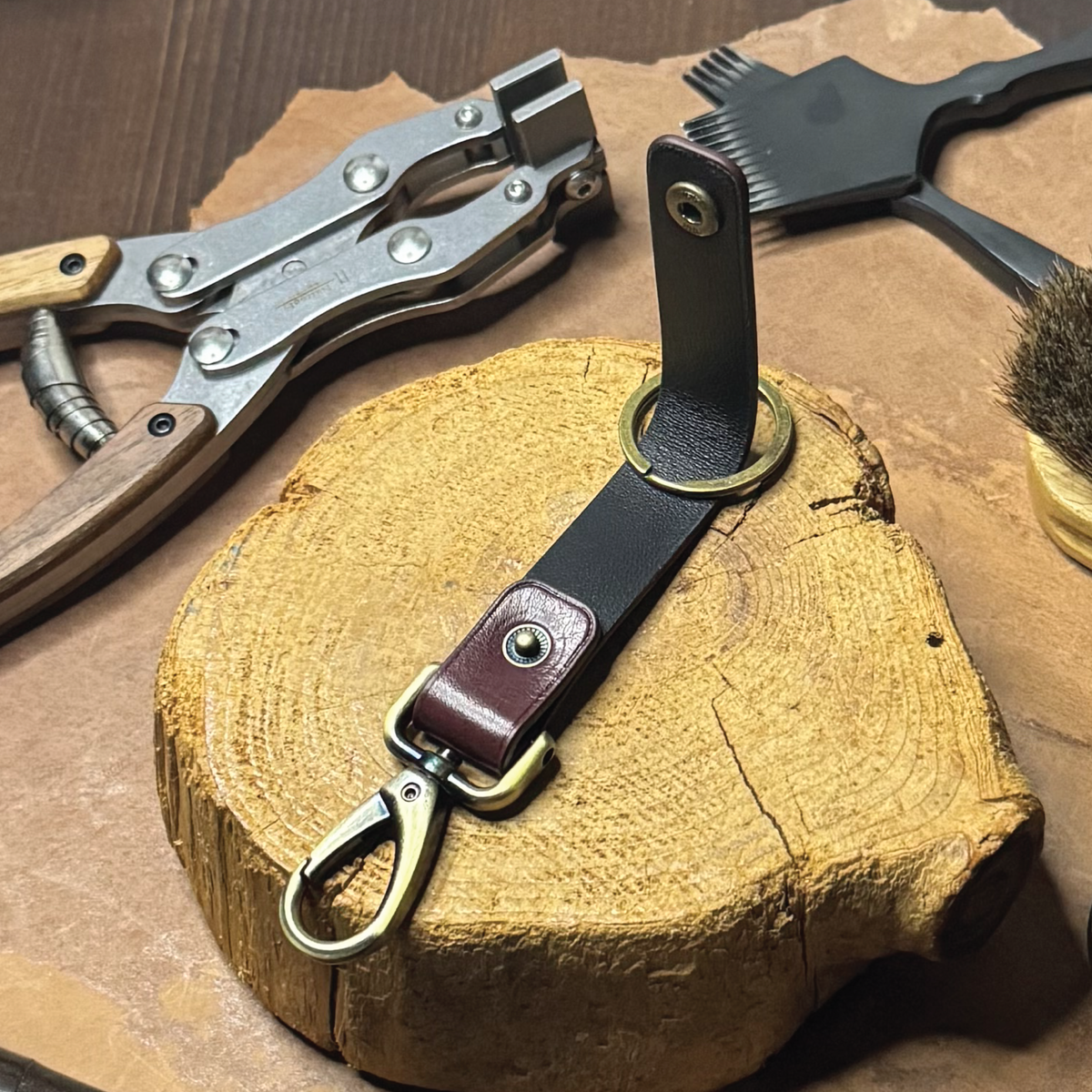 小牛皮系列 | 皮帶鎖匙扣