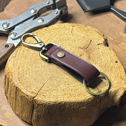 小牛皮系列 | 皮帶鎖匙扣