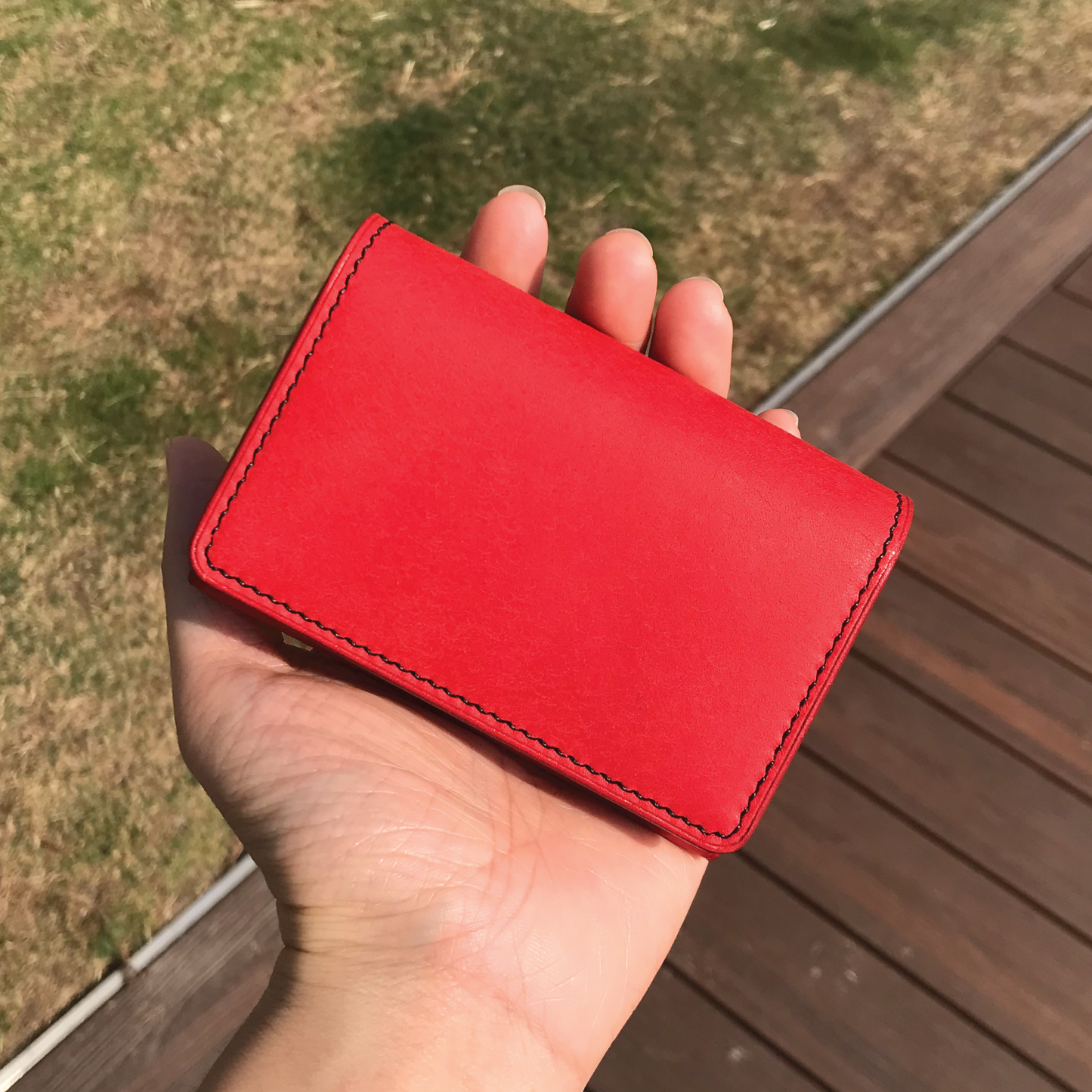 Pueblo Leather | Magnetic Snap Business Name Card Case | 磨砂牛皮系列 | 磁扣開關卡片盒