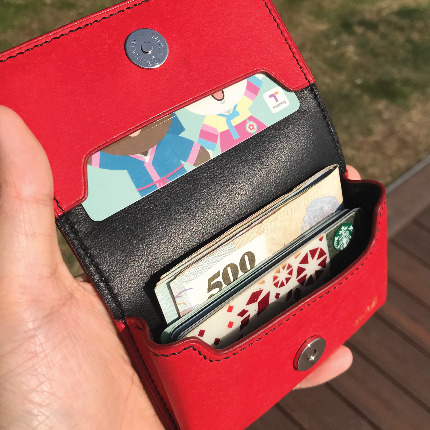 Pueblo Leather | Magnetic Snap Business Name Card Case | 磨砂牛皮系列 | 磁扣開關卡片盒