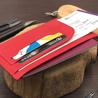 Pueblo Leather | Simple Passport Holder | 磨砂牛皮系列 | 簡約護照套