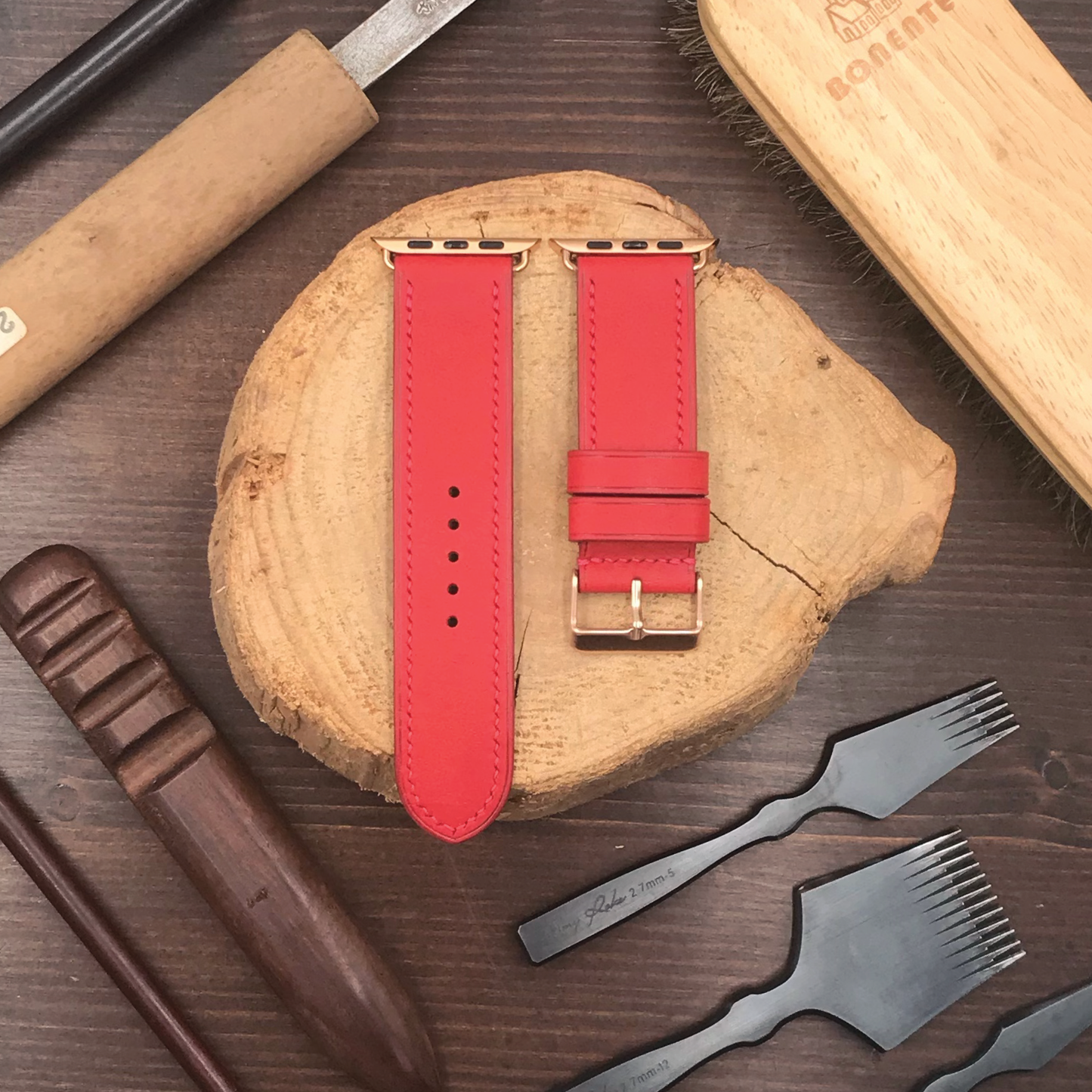 Pueblo Leather | Lightweight Apple Watch Strap | 磨砂牛皮系列 | 輕盈款iWatch錶帶