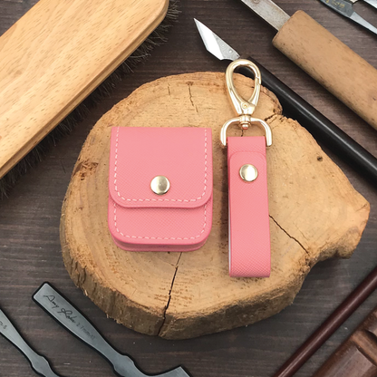 Saffiano Leather | Airpod Case | 十字紋牛皮系列 | 蘋果耳機保護套