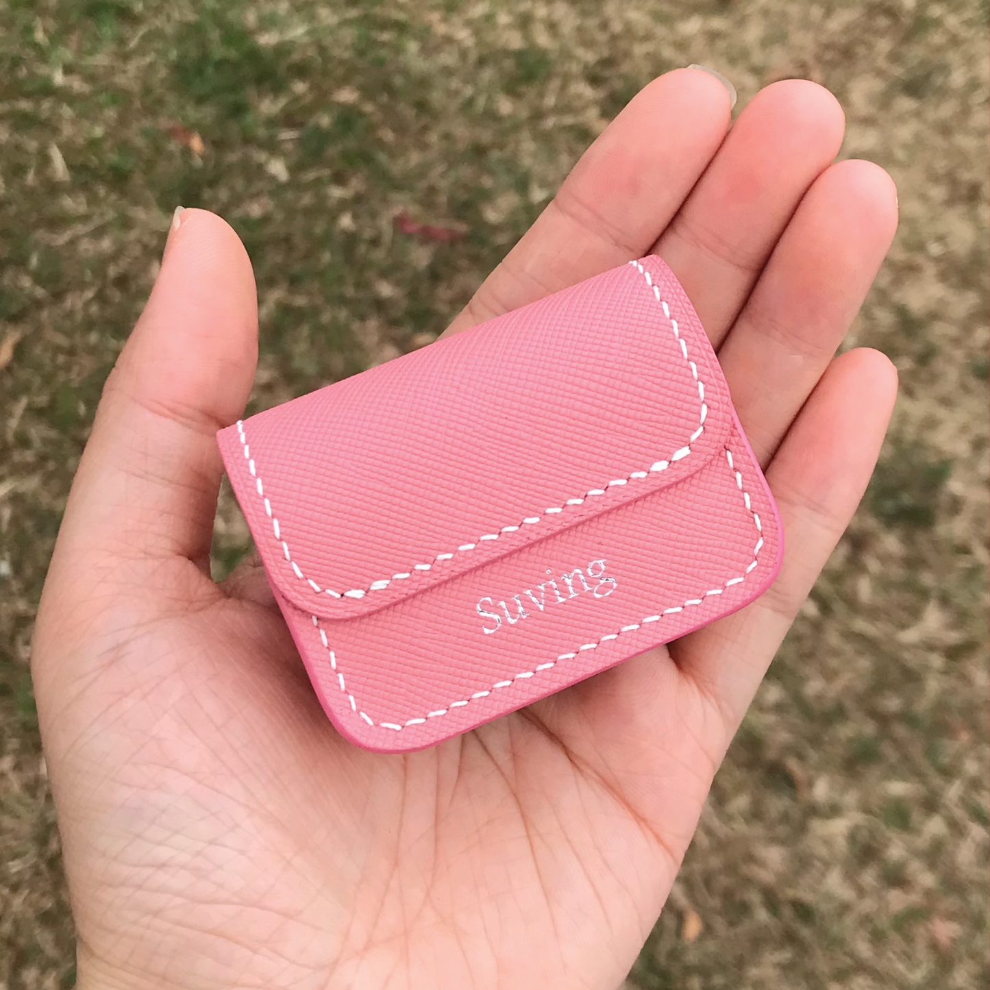 Saffiano Leather | Airpod Case | 十字紋牛皮系列 | 蘋果耳機保護套