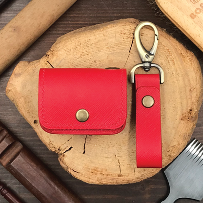 Saffiano Leather | Airpod Case | 十字紋牛皮系列 | 蘋果耳機保護套