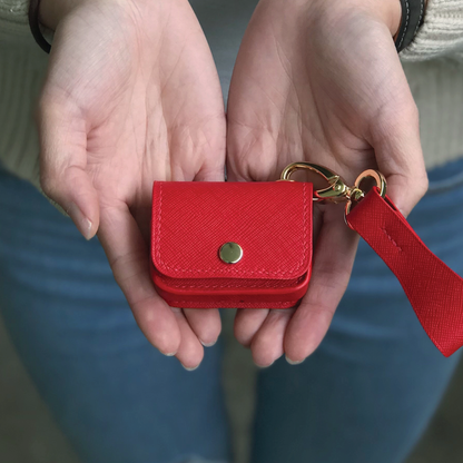 Saffiano Leather | Airpod Case | 十字紋牛皮系列 | 蘋果耳機保護套