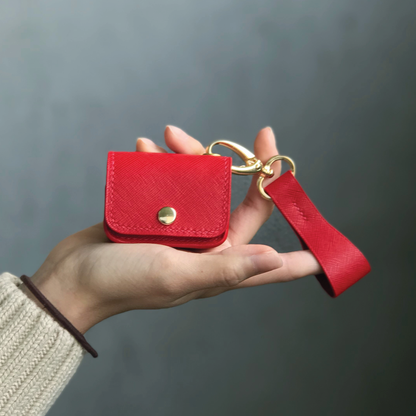 Saffiano Leather | Airpod Case | 十字紋牛皮系列 | 蘋果耳機保護套