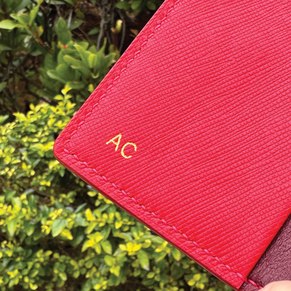 Saffiano Leather | Tri-fold Keyholder | 十字紋牛皮系列 | 三摺鎖匙包