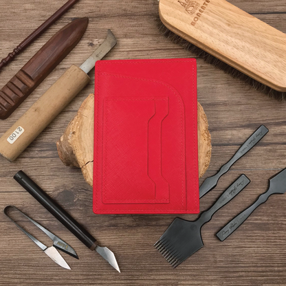 Saffiano Leather | Simple Passport Holder | 十字紋牛皮系列 | 簡約護照套