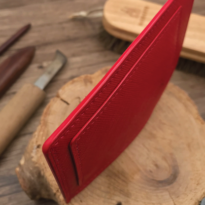 Saffiano Leather | Simple Passport Holder | 十字紋牛皮系列 | 簡約護照套