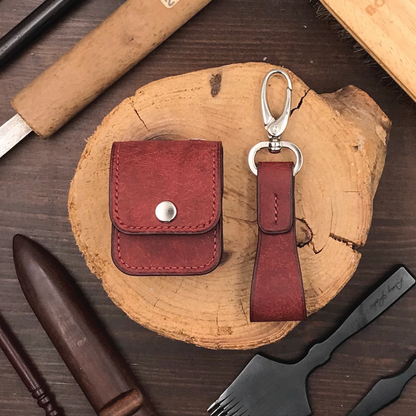 Pueblo Leather | AirPods Case | 磨砂牛皮系列 | 蘋果耳機保護套