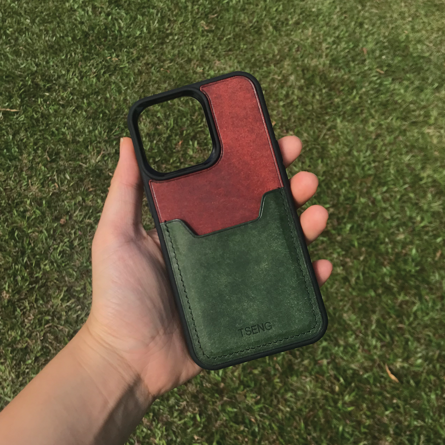 Pueblo Leather | Card Slot iPhone Case | 磨砂牛皮系列 | 卡位手機殼