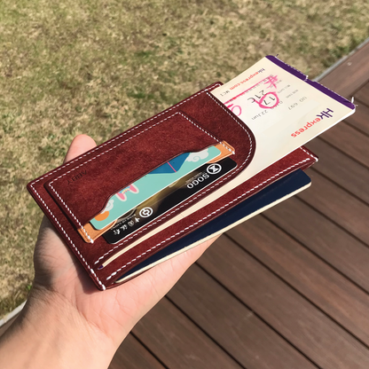 Pueblo Leather | Simple Passport Holder | 磨砂牛皮系列 | 簡約護照套