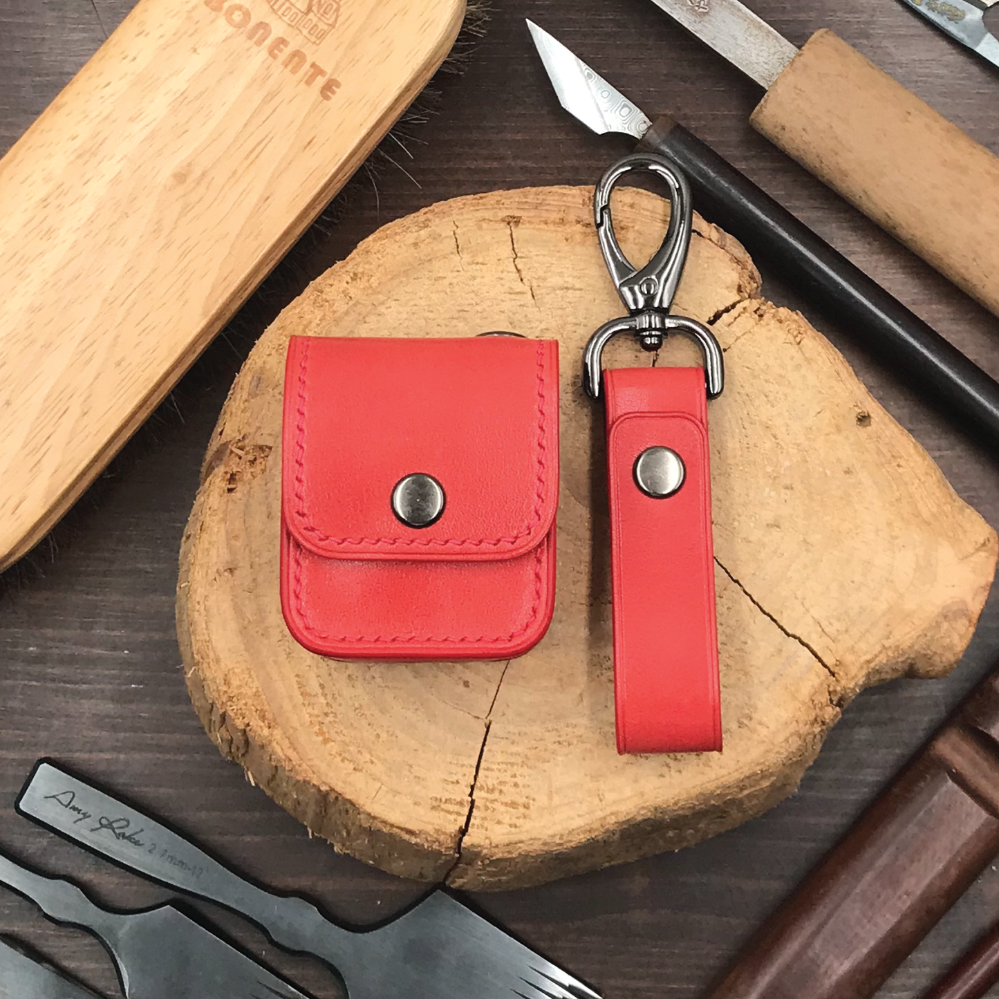 Tochigi Leather | Airpod Case | 栃木牛皮系列 | 蘋果耳機保護套