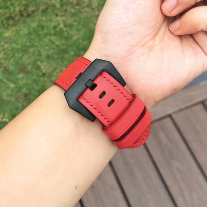 Tochigi Leather | Heavy-Duty Apple Watch Strap | 栃木牛皮系列 | 厚身款iWatch錶帶