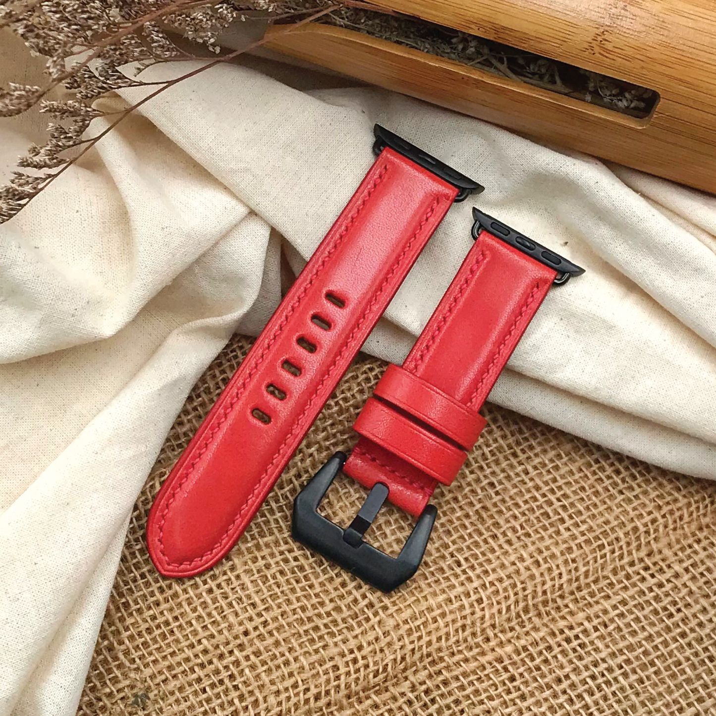 Tochigi Leather | Heavy-Duty Apple Watch Strap | 栃木牛皮系列 | 厚身款iWatch錶帶