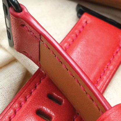 Tochigi Leather | Heavy-Duty Apple Watch Strap | 栃木牛皮系列 | 厚身款iWatch錶帶