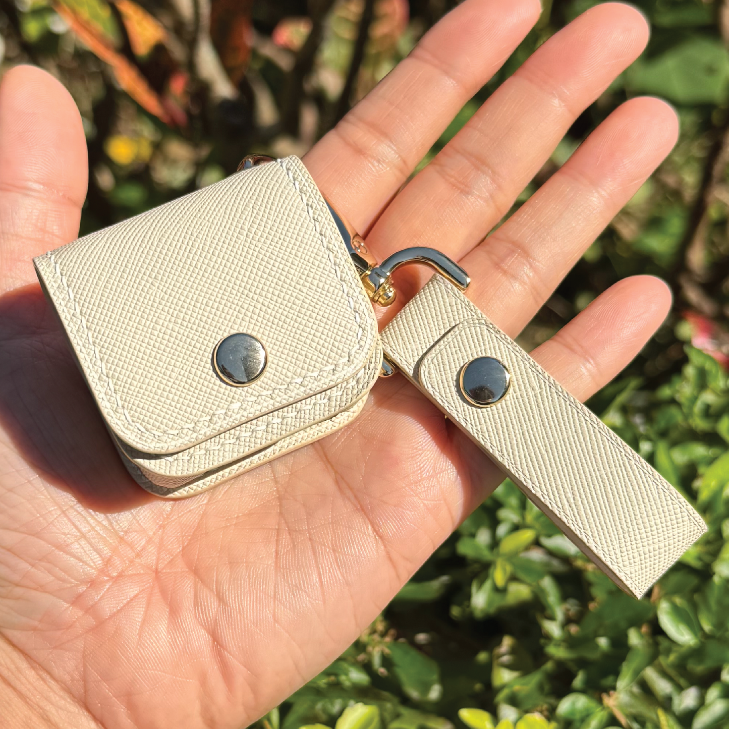 Saffiano Leather | Airpod Case | 十字紋牛皮系列 | 蘋果耳機保護套