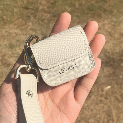 Saffiano Leather | Airpod Case | 十字紋牛皮系列 | 蘋果耳機保護套