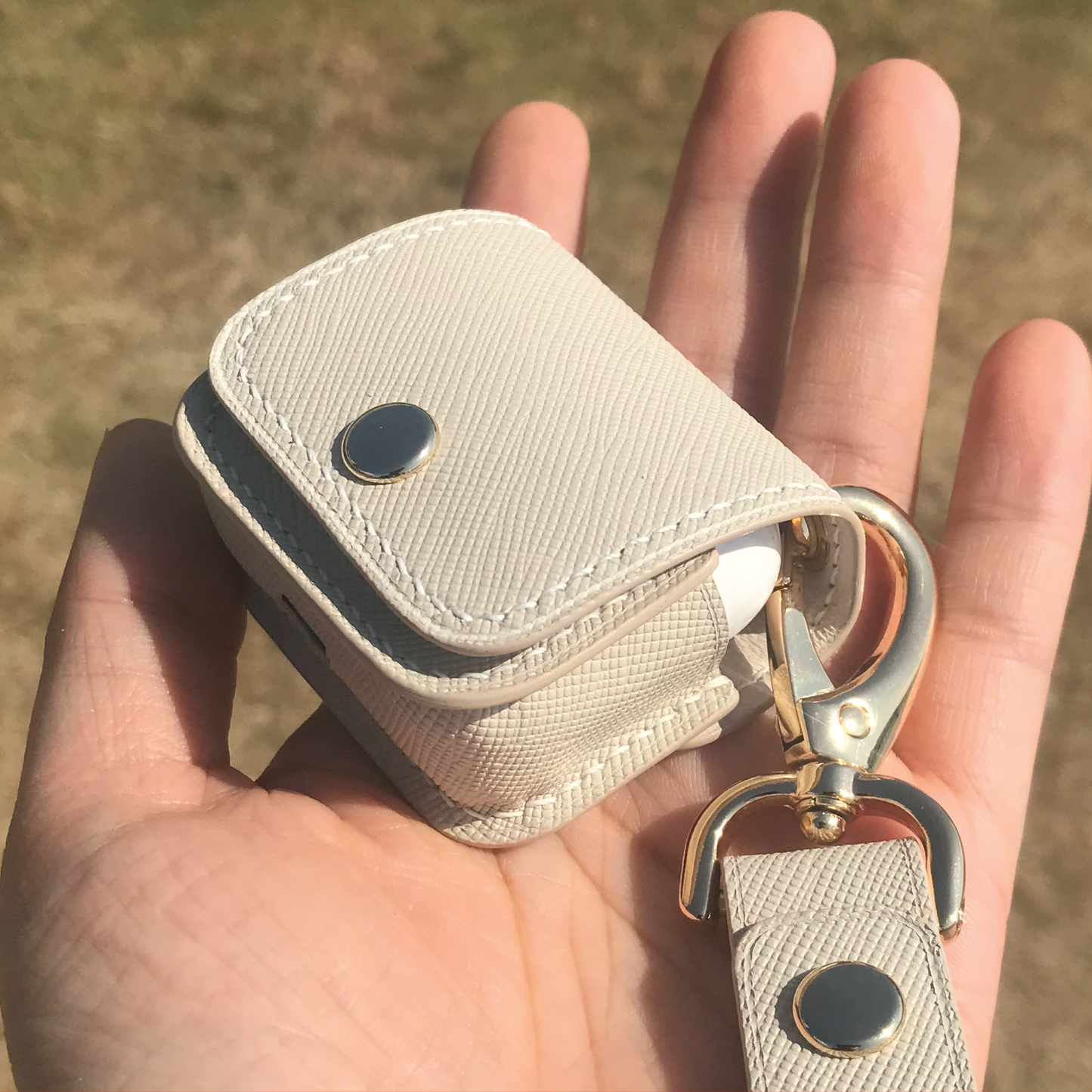 Saffiano Leather | Airpod Case | 十字紋牛皮系列 | 蘋果耳機保護套