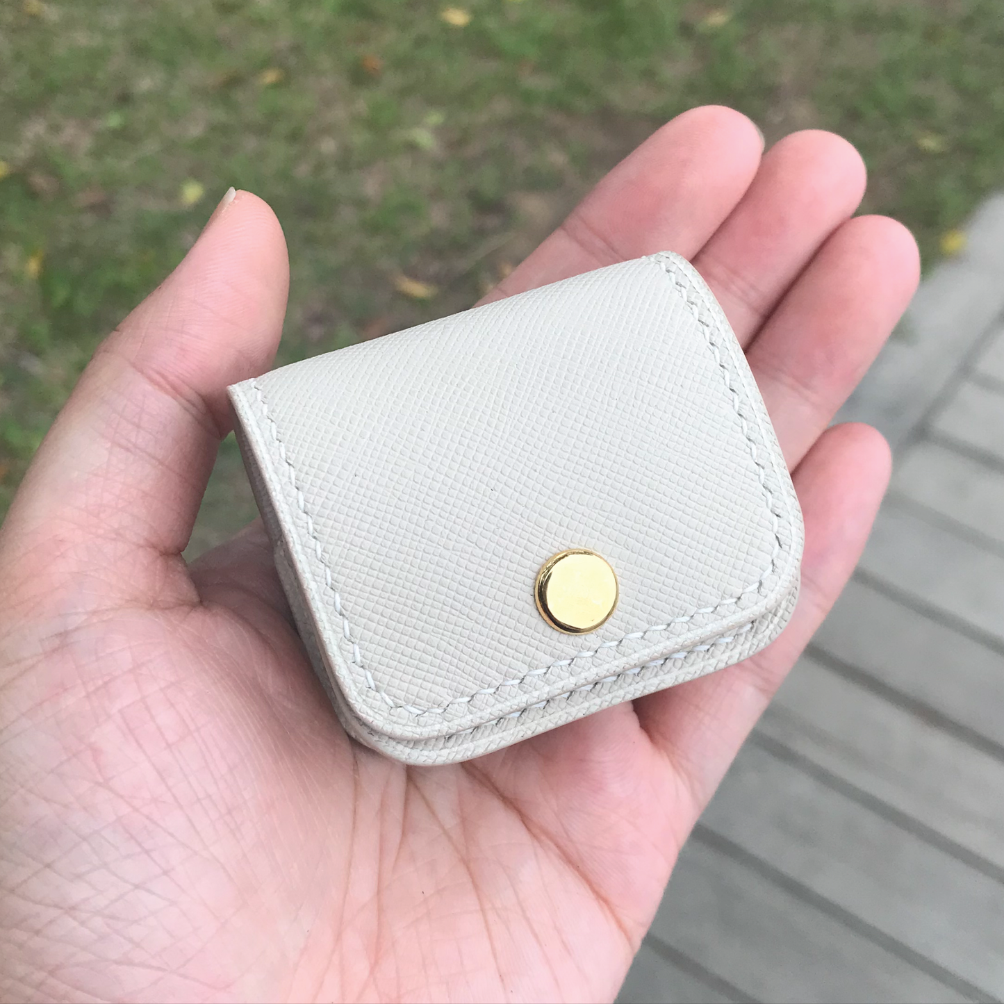 Saffiano Leather | Airpod Case | 十字紋牛皮系列 | 蘋果耳機保護套