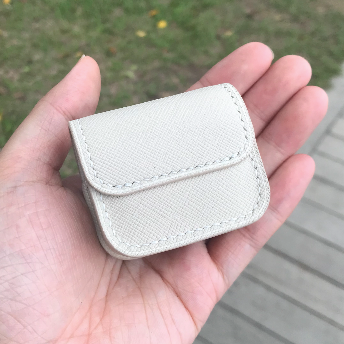 Saffiano Leather | Airpod Case | 十字紋牛皮系列 | 蘋果耳機保護套